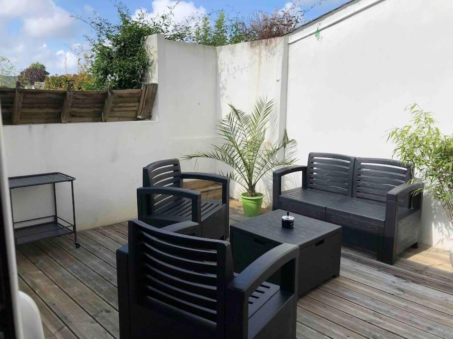 Maison De Ville Conviviale Avec Terrasse Lanester Exterior foto